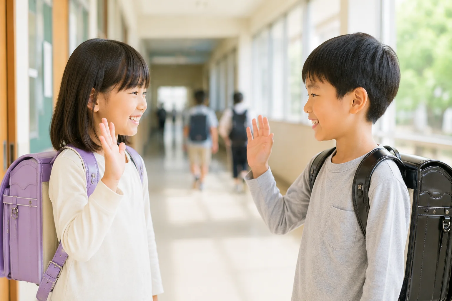 礼儀と挨拶を重んじる教育